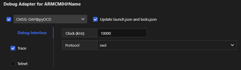 Debug Adapter User Interface